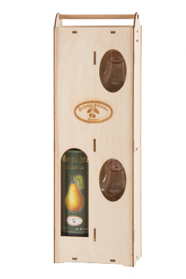 Pálinkás szett üvegpohárral Pálinkás szett üvegpohárral